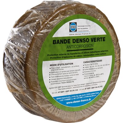 Bande denso verte 50mm. materiel.ci - Côte d'Ivoire vous facilite la vie avec une boutique en ligne complète pour tous vos besoins en quincaillerie en Côte d'Ivoire. des produits fiables livrés rapidement.