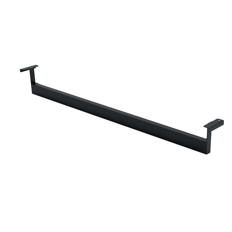 Barre de penderie pour étagères youk - largeur 900 mm - finition noir. materiel.ci - Côte d'Ivoire, la boutique en ligne de choix pour des solutions de quincaillerie robustes en Côte d'Ivoire. explorez notre catalogue complet pour tous vos besoins.