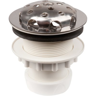 Bonde de stalle siphonnée avec écrou diamètre 40 crépine inox et corps en polypropylène : réf. 785000. materiel.ci - Côte d'Ivoire, c'est la boutique en ligne de référence pour des produits de quincaillerie en Côte d'Ivoire. profitez d'un service client dévoué et d'une livraison rapide.