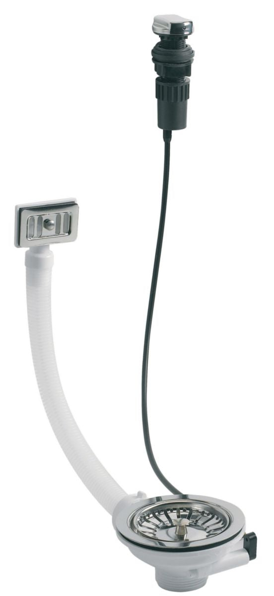 Bonde plastique evier avec trop plein commande à cable 1 cuve diamètre 90 à panier, altech, réf : 43550000034. pour une quincaillerie de qualité en Côte d'Ivoire, faites confiance à materiel.ci - Côte d'Ivoire, votre boutique en ligne. des produits sélectionnés avec soin et un service exceptionnel.