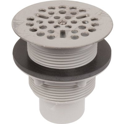 Bonde siphoïde à sortie verticale pour receveur de douche + grille - sdfh - pvc-c gris - ø 60 mm. materiel.ci - Côte d'Ivoire, votre boutique en ligne de quincaillerie en Côte d'Ivoire, offre des solutions pratiques et fiables. commandez facilement et recevez rapidement.