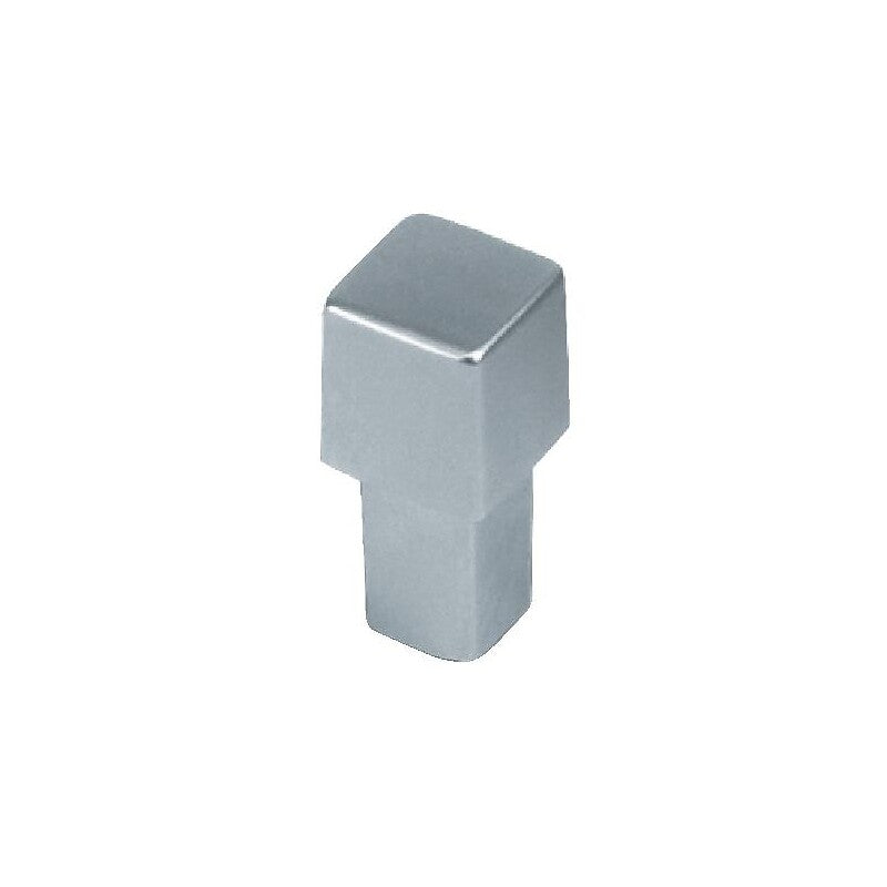 Bouton carrés métal finition chromé mat - ø 12 mm - 8090. pour des achats de quincaillerie en toute simplicité, choisissez materiel.ci - Côte d'Ivoire, votre boutique en ligne en Côte d'Ivoire. un service rapide et des produits de qualité.
