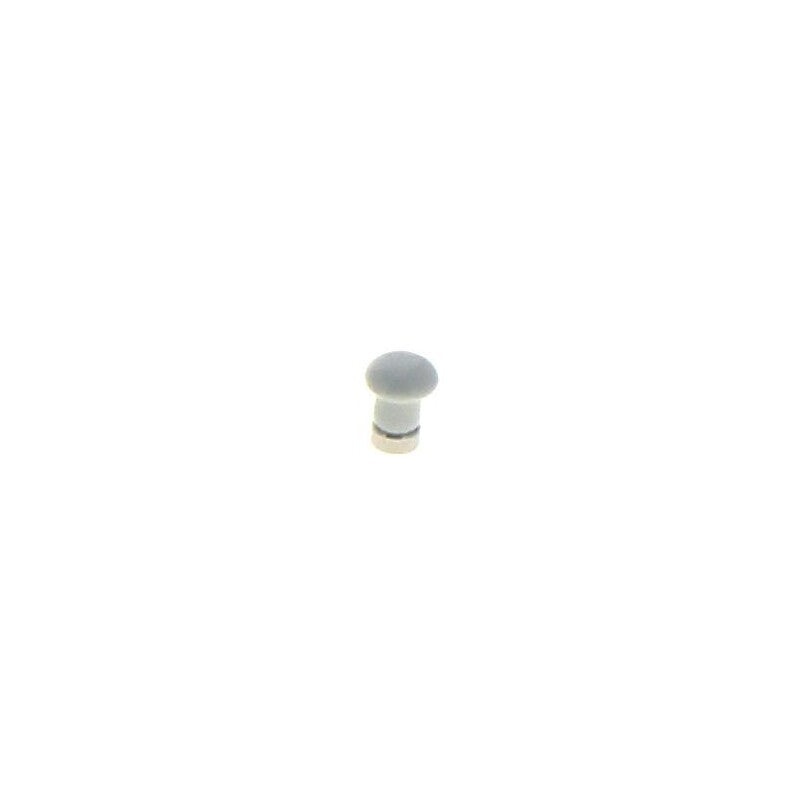 Bouton rond ø 15 mm en porcelaine coloris blanc - cuvette laiton massif finition laiton. achetez en toute tranquillité avec materiel.ci - Côte d'Ivoire, votre expert en ligne en quincaillerie en Côte d'Ivoire. profitez de produits de haute performance livrés directement chez vous.