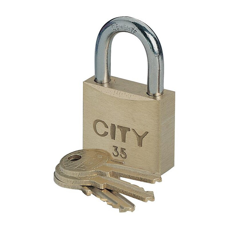 Cadenas varié à 3 clés corps laiton anse acier cémenté city 30. materiel.ci - Côte d'Ivoire est votre boutique en ligne de référence pour tous vos besoins en quincaillerie en Côte d'Ivoire. découvrez une large gamme de produits de qualité pour vos projets de construction et de rénovation.