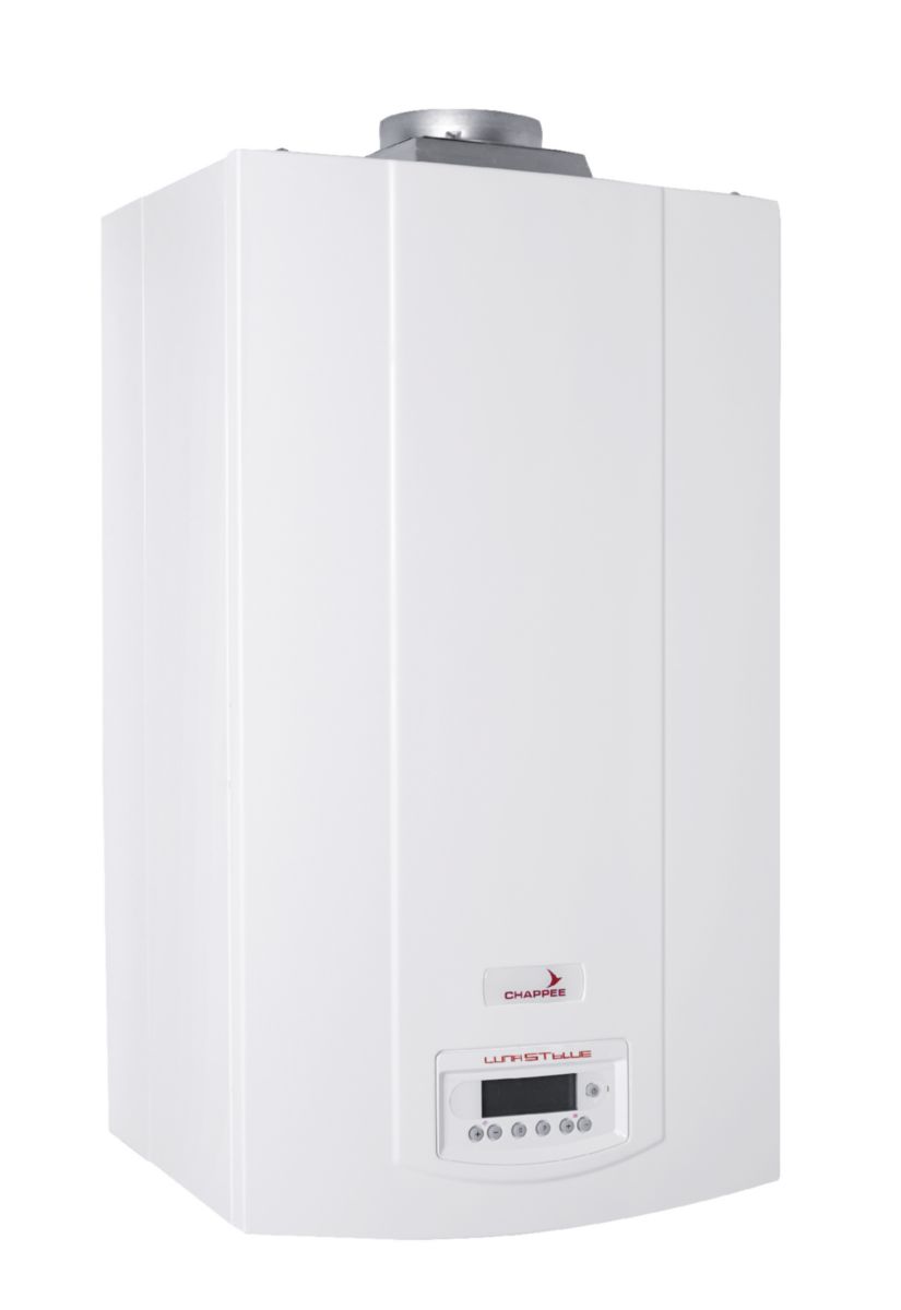 Chaudière murale gaz basse température chappee avec ecs luna st blue 24 kw cheminée classe énergétique c/b réf 7690140. materiel.ci - Côte d'Ivoire vous facilite la vie avec une boutique en ligne complète pour tous vos besoins en quincaillerie en Côte d'Ivoire. des produits fiables livrés rapidement.