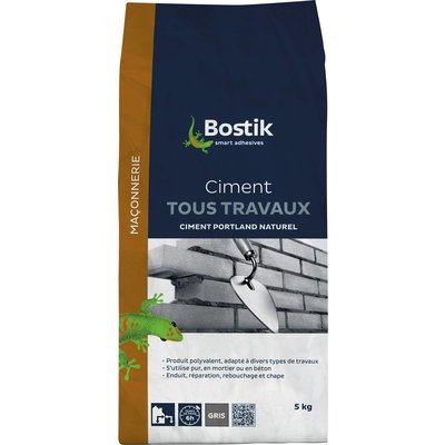 Ciment t/travaux gris 5kg. avec materiel.ci - Côte d'Ivoire, accédez à une quincaillerie de qualité sans quitter votre domicile en Côte d'Ivoire. une expérience d'achat en ligne simple et sécurisée.
