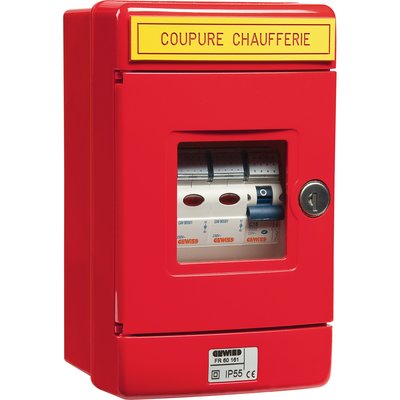 Coffret de securite etanche ip55 42 rv coupure chaufferie monophase. materiel.ci - Côte d'Ivoire, la boutique en ligne de choix pour des solutions de quincaillerie robustes en Côte d'Ivoire. explorez notre catalogue complet pour tous vos besoins.