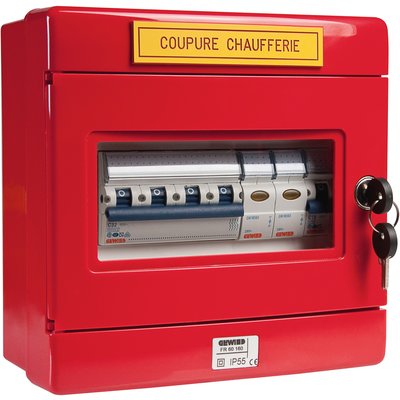 Coffret de securite etanche ip55 42 rv coupure chaufferie tri+neutre. pour des produits de quincaillerie de confiance, choisissez materiel.ci - Côte d'Ivoire, votre boutique en ligne en Côte d'Ivoire. commandez facilement et recevez rapidement.