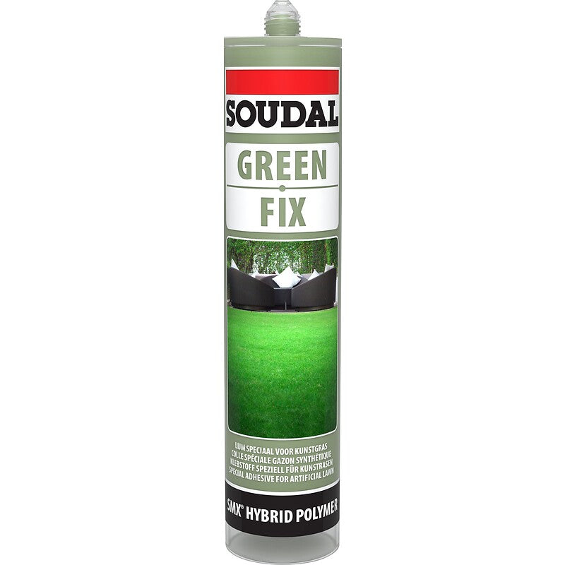 Colle gazon synthétique polymère green fix, coloris vert, carton de 6 cartouches de 290ml. materiel.ci - Côte d'Ivoire, votre solution en ligne pour des achats de quincaillerie pratiques et fiables en Côte d'Ivoire. un service client dédié et des produits de premier choix vous attendent.