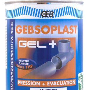 Colle pvc rigide, contact eau potable gebsoplast gel plus boîte 1 litre avec pinceau réf 504746. avec materiel.ci - Côte d'Ivoire, achetez votre quincaillerie en ligne en toute confiance en Côte d'Ivoire. découvrez nos produits sélectionnés pour leur qualité et leur performance.