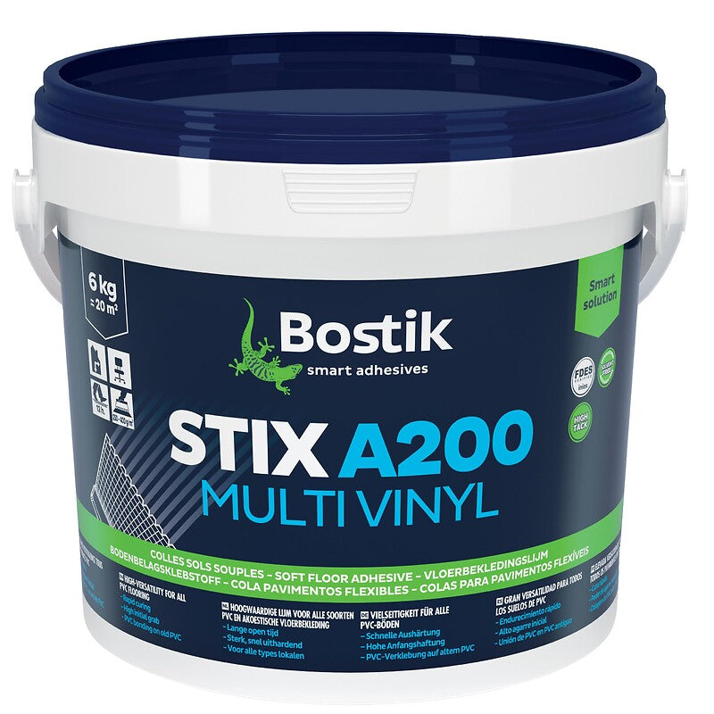 Colle revêtement de sol stix a200 multi vynil, pot de 6 kg. materiel.ci - Côte d'Ivoire, votre boutique en ligne de quincaillerie en Côte d'Ivoire, offre des solutions pratiques et fiables. commandez facilement et recevez rapidement.