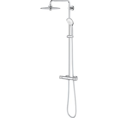 Colonne de douche avec mitigeur thermostatique chromé euphoria system 260 réf. 27615002. pour tous vos besoins en quincaillerie, faites confiance à materiel.ci - Côte d'Ivoire, votre boutique en ligne en Côte d'Ivoire. un large choix de produits disponibles à portée de clic.