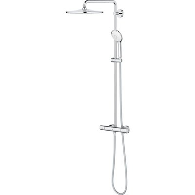 Colonne de douche avec mitigeur thermostatique chromé euphoria system 310 réf. 26384002. pour tous vos besoins en quincaillerie, faites confiance à materiel.ci - Côte d'Ivoire, votre boutique en ligne en Côte d'Ivoire. un large choix de produits disponibles à portée de clic.