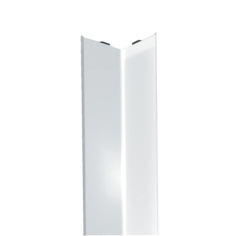 Cornière adhésive de protection d'angle acier revêtu pvc blanc 50 x 50 x 3000 mm. materiel.ci - Côte d'Ivoire, votre boutique en ligne de confiance pour des solutions de quincaillerie en Côte d'Ivoire. découvrez notre assortiment complet et commandez facilement.