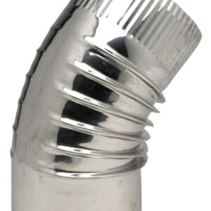Coude 45° plissé inox 304 diamètre : 125 réf. 364125, ten. materiel.ci - Côte d'Ivoire, votre boutique en ligne de confiance pour des solutions de quincaillerie en Côte d'Ivoire. découvrez notre assortiment complet et commandez facilement.