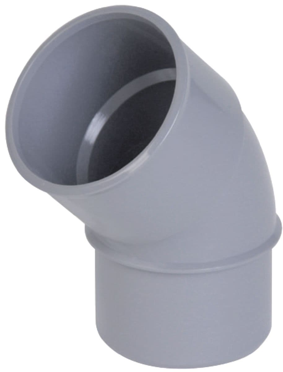 Coude mâle-femelle 45°, ø 100 mm - pvc gris nicoll, réf.uct4. materiel.ci - Côte d'Ivoire vous facilite la vie avec une boutique en ligne complète pour tous vos besoins en quincaillerie en Côte d'Ivoire. des produits fiables livrés rapidement.