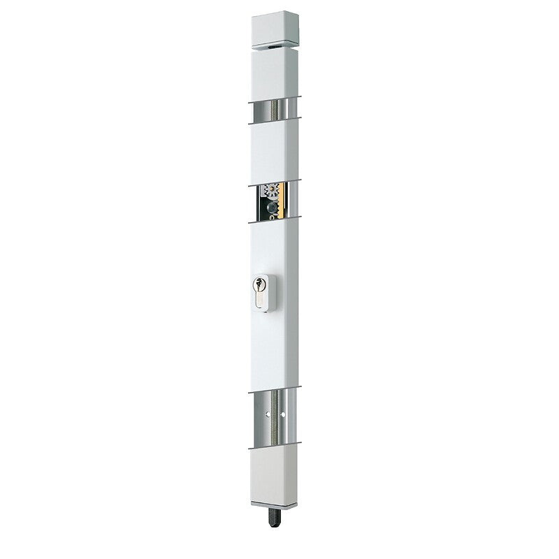 Crémone à cylindre européen en applique 2 points finition blanc type secure bar. materiel.ci - Côte d'Ivoire, c'est la commodité d'une boutique en ligne avec la qualité d'un service professionnel en Côte d'Ivoire. découvrez notre gamme complète d'outils et de matériaux.