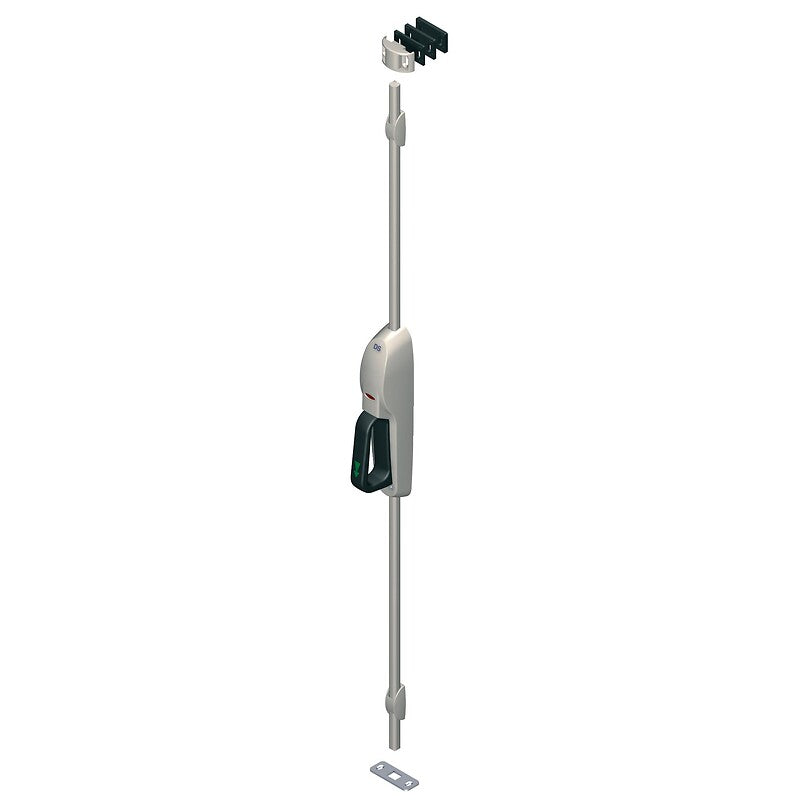 Crémone pompier en applique pour menuiserie bois, métal ou pvc défy 5211 coloris noir 9005. materiel.ci - Côte d'Ivoire, votre boutique en ligne pour une quincaillerie de qualité en Côte d'Ivoire. accédez facilement à une gamme variée d'outils et de matériaux.