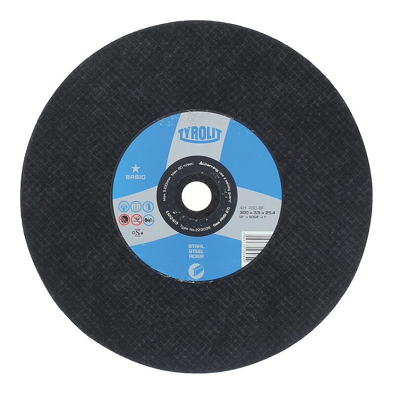 Disque à tronçonner basic moyeu plat coupe acier/inox ø 300 épaisseur 3,5 mm alésage 25,4 mm. avec materiel.ci - Côte d'Ivoire, achetez votre quincaillerie en ligne en toute confiance en Côte d'Ivoire. découvrez nos produits sélectionnés pour leur qualité et leur performance.