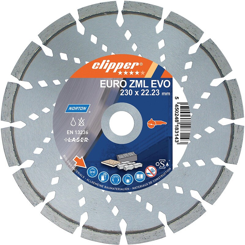 Disque à tronçonner diamant euro.zml ø 125 hauteur de segment 12 mm épaisseur 2,2 mm alésage 22,2 mm. materiel.ci - Côte d'Ivoire, votre solution en ligne pour des achats de quincaillerie pratiques et fiables en Côte d'Ivoire. un service client dédié et des produits de premier choix vous attendent.