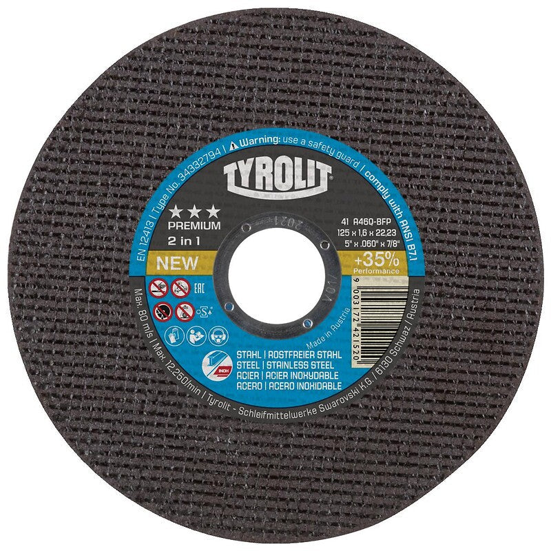 Disque à tronçonner premium 2 en 1 moyeu plat coupe acier inox diamètre 115 mm épaisseur 1,6 mm alésage 22,2 mm. materiel.ci - Côte d'Ivoire vous propose une expérience d'achat en ligne unique pour vos besoins de quincaillerie en Côte d'Ivoire. profitez de notre large sélection de produits.