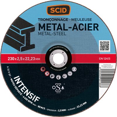 Disque tronc met.pro 230x2.5. materiel.ci - Côte d'Ivoire offre une solution pratique et efficace pour tous vos besoins en quincaillerie en Côte d'Ivoire. explorez notre sélection en ligne et bénéficiez d'un service rapide.