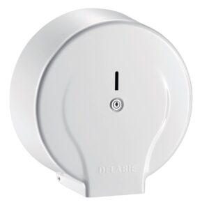Distributeur de papier delabie wc moyen modèle acier 10 / 10 laqué blanc fixation cachée : réf. 2910. pour une quincaillerie de qualité en Côte d'Ivoire, faites confiance à materiel.ci - Côte d'Ivoire, votre boutique en ligne. des produits sélectionnés avec soin et un service exceptionnel.