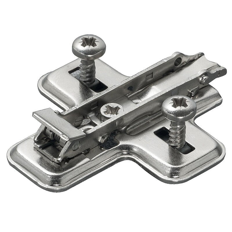 Embase cruciforme à clipser avec chevilles à expansion distance 3 mm pour charnières séries 100, 200, 700, b et f. explorez materiel.ci - Côte d'Ivoire, la boutique en ligne de quincaillerie de choix en Côte d'Ivoire. des outils aux matériaux de construction, nous avons tout ce qu'il vous faut.