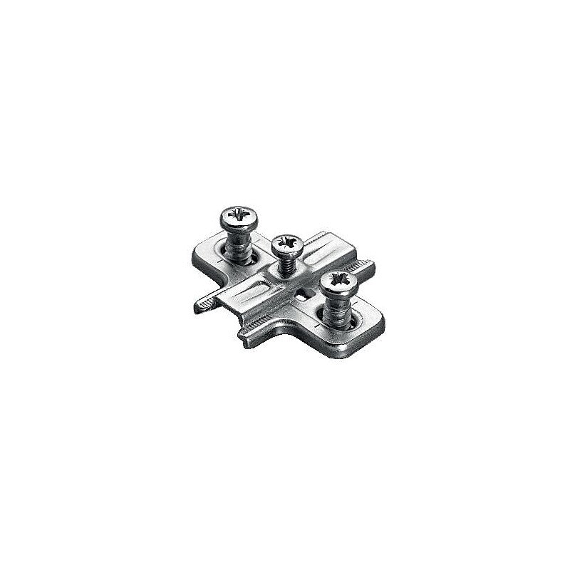 Embase cruciforme à visser hancock, distance 3 mm, avec vis euro pré-montées - boîte de 50. materiel.ci - Côte d'Ivoire, votre boutique en ligne de quincaillerie en Côte d'Ivoire, offre des solutions pratiques et fiables. commandez facilement et recevez rapidement.