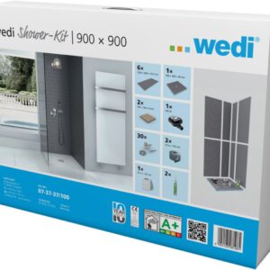 Ensemble wedi shower-kit avec receveur 90x90, réf. 073737100. materiel.ci - Côte d'Ivoire, votre boutique en ligne pour une quincaillerie de qualité en Côte d'Ivoire. accédez facilement à une gamme variée d'outils et de matériaux.