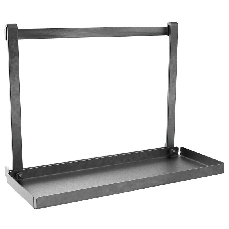 Etagère pour barre de crédences ferré, largeur 300 mm, finition noir mat. materiel.ci - Côte d'Ivoire, votre destination en ligne pour tout ce qui concerne la quincaillerie en Côte d'Ivoire. achetez des outils et des matériaux de haute qualité sans quitter votre maison.