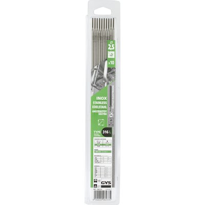 Etui 10 electrodes inox 2,5. pour des produits de quincaillerie de confiance, choisissez materiel.ci - Côte d'Ivoire, votre boutique en ligne en Côte d'Ivoire. commandez facilement et recevez rapidement.