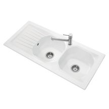 Evier à encastrer alterna vers'eau 2 112 x 51cm en grès avec 2 cuves, égouttoir et vidage, réf.3391b301. avec materiel.ci - Côte d'Ivoire, accédez à une quincaillerie de qualité sans quitter votre domicile en Côte d'Ivoire. une expérience d'achat en ligne simple et sécurisée.