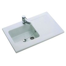 Evier à poser alterna vers'eau 100x60 cm grès, 1 cuve et 1 égouttoir réversible à bouchon chromé, blanc, réf.6738b301. materiel.ci - Côte d'Ivoire, votre solution en ligne pour des achats de quincaillerie pratiques et fiables en Côte d'Ivoire. un service client dédié et des produits de premier choix vous attendent.