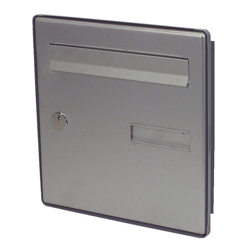 Façade de boîtes aux lettres aluminium ton argent - porte côté rue. materiel.ci - Côte d'Ivoire, votre boutique en ligne de confiance pour des solutions de quincaillerie en Côte d'Ivoire. découvrez notre assortiment complet et commandez facilement.