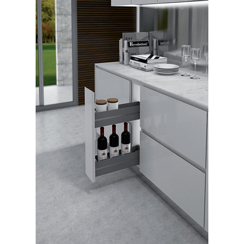 Ferrure pour meuble bas 7104k ikona - étagères porte-épices - largeur caisson 150 mm - anthracite. materiel.ci - Côte d'Ivoire, c'est la boutique en ligne de référence pour des produits de quincaillerie en Côte d'Ivoire. profitez d'un service client dévoué et d'une livraison rapide.
