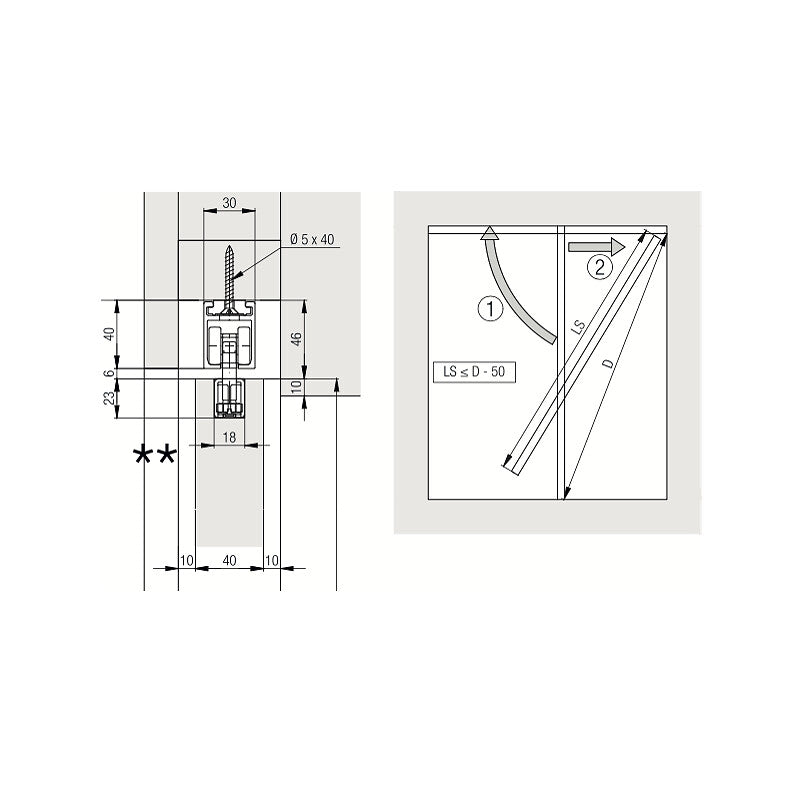 Ferrures pour portes coulissantes d'intérieur en bois à galandage - vantail de 100 kg - porta hmt pocket kit complet 2m. materiel.ci - Côte d'Ivoire, votre destination en ligne pour tout ce qui concerne la quincaillerie en Côte d'Ivoire. achetez des outils et des matériaux de haute qualité sans quitter votre maison.