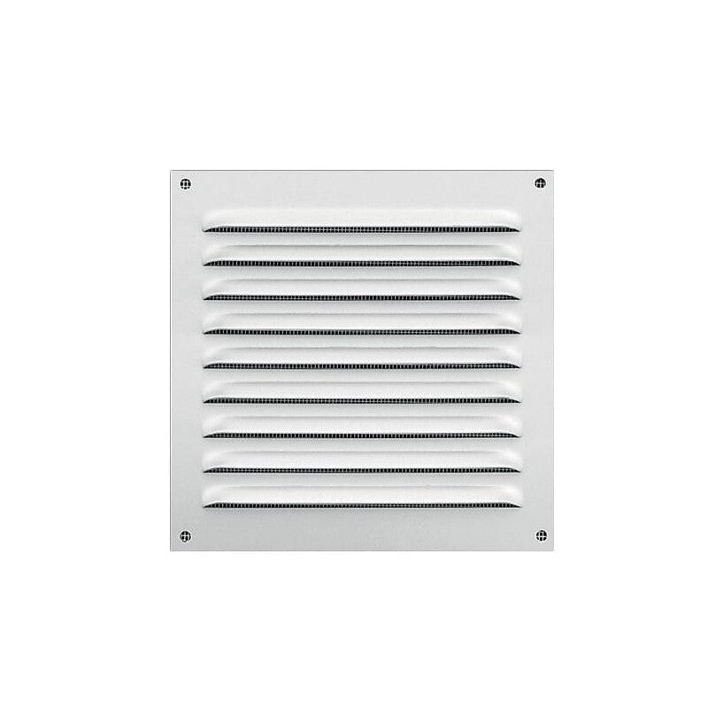 Grilles d'aération en applique à auvent à visser ga bl en 210 x 210 mm. pour une quincaillerie de qualité en Côte d'Ivoire, faites confiance à materiel.ci - Côte d'Ivoire, votre boutique en ligne. des produits sélectionnés avec soin et un service exceptionnel.