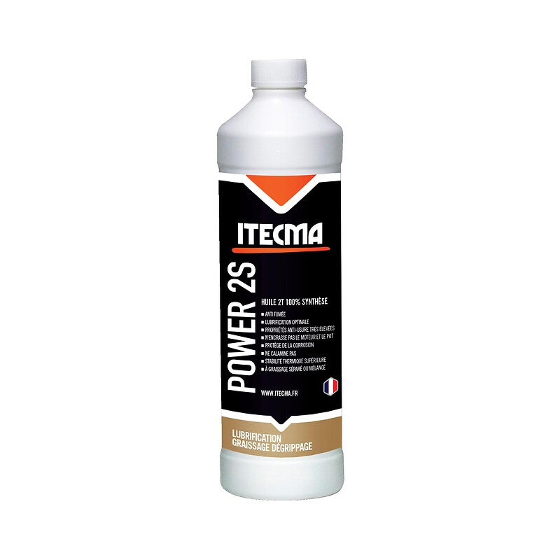 Huile moteur power 2s bidon de 1 litre. optez pour materiel.ci - Côte d'Ivoire, votre boutique en ligne de quincaillerie en Côte d'Ivoire, pour des produits de qualité et un service client irréprochable.