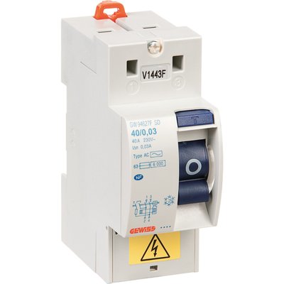 Interrupteur différentiel 2p 40a type ac/0,03 2 modules sans vis réf.gwd4022f. pour une quincaillerie de qualité en Côte d'Ivoire, faites confiance à materiel.ci - Côte d'Ivoire, votre boutique en ligne. des produits sélectionnés avec soin et un service exceptionnel.
