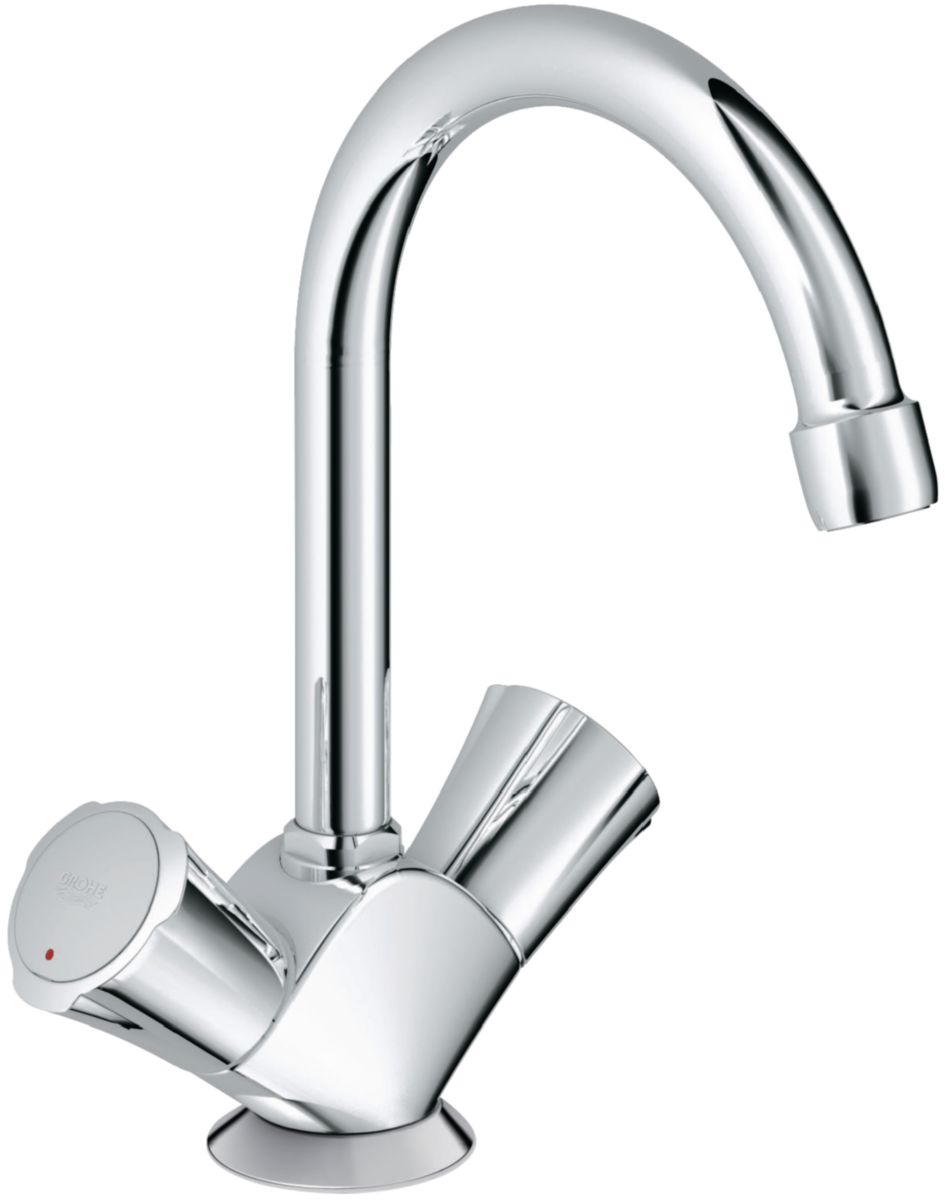 Mélangeur de lavabo grohe costa l, poignées métal à isolation thermique, bec haut mobile, mousseur, tirette et garniture de vidage, réf. 21094001. pour tous vos besoins en quincaillerie, faites confiance à materiel.ci - Côte d'Ivoire, votre boutique en ligne en Côte d'Ivoire. un large choix de produits disponibles à portée de clic.
