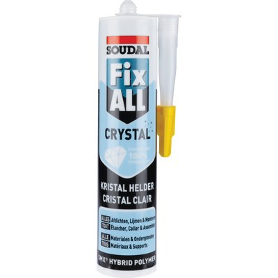 Mastic colle fix all crystal. explorez materiel.ci - Côte d'Ivoire, la boutique en ligne de quincaillerie de choix en Côte d'Ivoire. des outils aux matériaux de construction, nous avons tout ce qu'il vous faut.