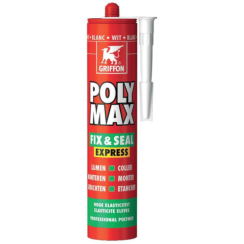 Mastic colle polymère polymax®fix&seal express blanc carton de 12 cartouches de 425g. avec materiel.ci - Côte d'Ivoire, achetez des produits de quincaillerie de qualité en ligne en Côte d'Ivoire. bénéficiez de notre service client dédié pour une expérience optimale.