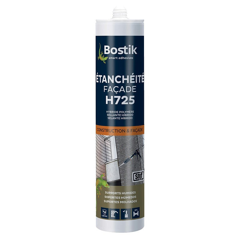 Mastic hybride haut de gamme spéciale façade h725 grande élasticité, joint jusqu'à 4cm coloris blanc carton de 12x300ml. materiel.ci - Côte d'Ivoire, votre solution en ligne pour des achats de quincaillerie pratiques et fiables en Côte d'Ivoire. un service client dédié et des produits de premier choix vous attendent.