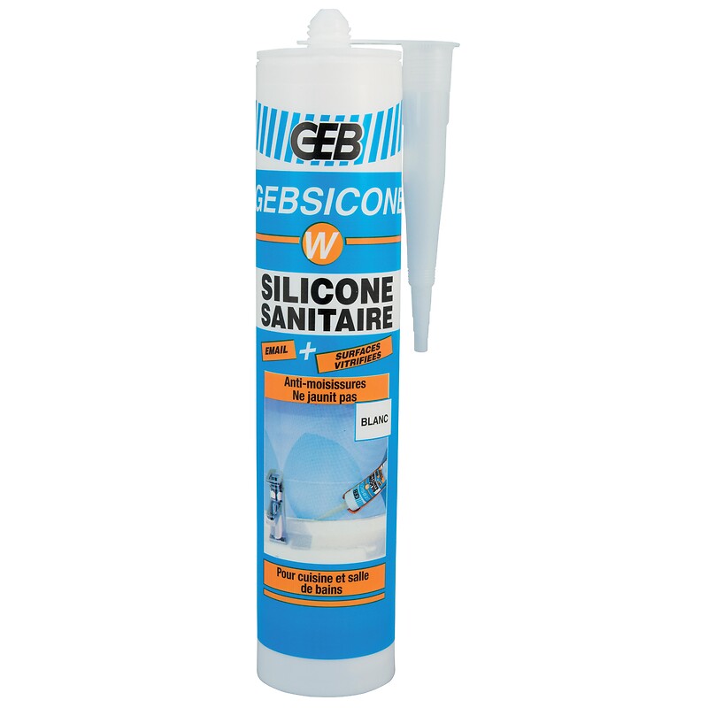 Mastic sanitaire silicone acétique gebsicone w coloris blanc cartouche 310 ml. materiel.ci - Côte d'Ivoire est la réponse à vos besoins de quincaillerie en ligne en Côte d'Ivoire. une vaste gamme de produits et un service client dédié pour vous servir.