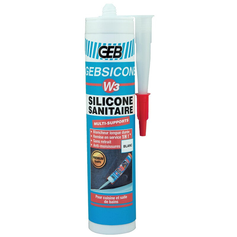 Mastic sanitaire silicone acétique w3 blanc multi-supports sans odeur carton de 12 cartouches de 280ml. pour des produits de quincaillerie de confiance, choisissez materiel.ci - Côte d'Ivoire, votre boutique en ligne en Côte d'Ivoire. commandez facilement et recevez rapidement.