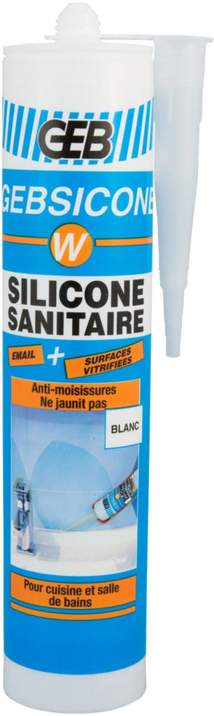 Mastic silicone acétique gebsicone w mastic 100% silicone d'étanchéité cartouche 310ml blanc réf 893150. materiel.ci - Côte d'Ivoire est votre boutique en ligne spécialisée en quincaillerie en Côte d'Ivoire. profitez d'une expérience d'achat simple et rapide avec une large gamme de produits de qualité.