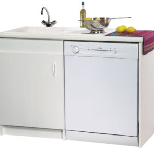 Meuble sous évier gamme lav'vaisselle neova l 120 x h 82x p 60 cm 1 porte et avec joue côté le lave vaisselle mélaminé blanc réf. s15v01057. pour des produits de quincaillerie de confiance, choisissez materiel.ci - Côte d'Ivoire, votre boutique en ligne en Côte d'Ivoire. commandez facilement et recevez rapidement.