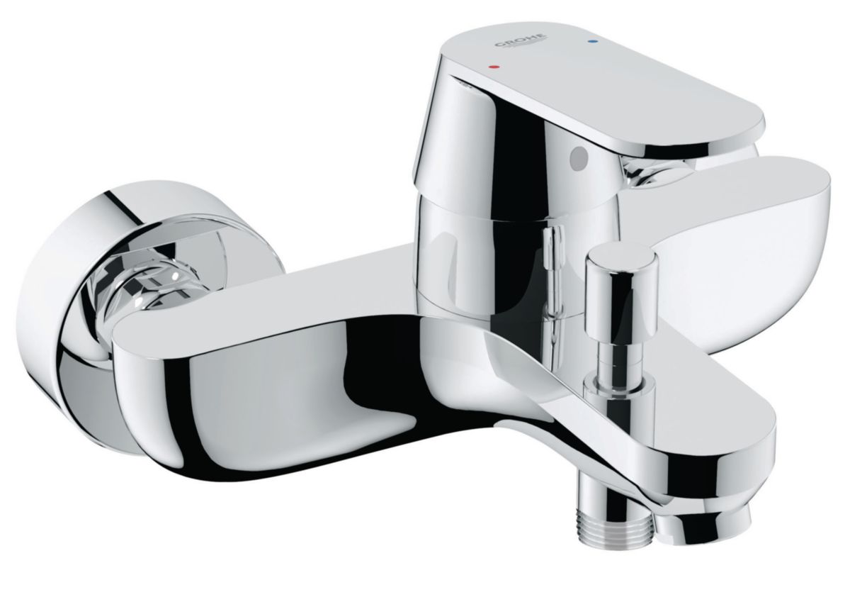 Mitigeur bain-douche grohe eurosmart cosmopolitan, monocommande 15 x 21, montage mural apparent, chromé réf. 32833000. avec materiel.ci - Côte d'Ivoire, accédez à une quincaillerie complète en ligne en Côte d'Ivoire. des produits de qualité et un service client attentif pour vos besoins.