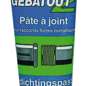 Pâte à joint pour raccords filetés métalliques gebatout - tube 125 ml. avec materiel.ci - Côte d'Ivoire, achetez des produits de quincaillerie de qualité en ligne en Côte d'Ivoire. bénéficiez de notre service client dédié pour une expérience optimale.